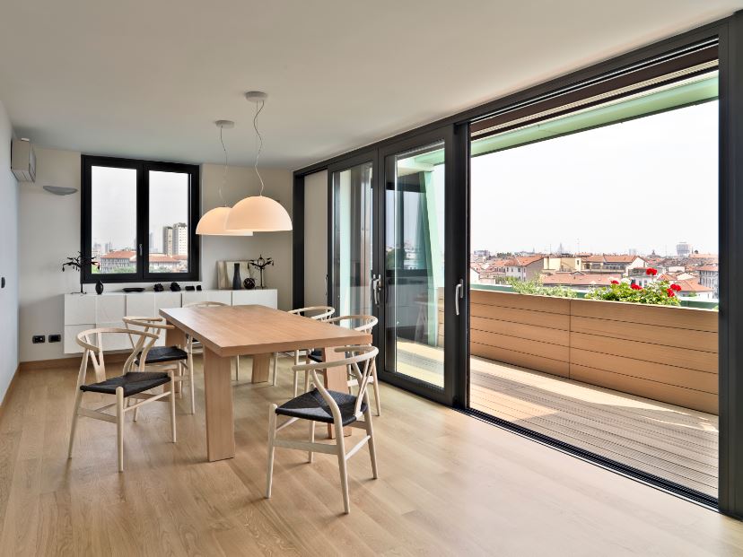 Большие террасы в квартирах Турции